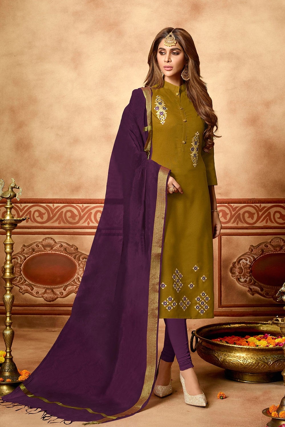 Buy Ladies Suit Dresses - Sharara Set Online | Lavanya the Label